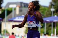 MALLORY LECONTE CHAMPIONNE DE FRANCE DU 100M