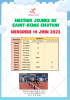 MEETING JEUNES DE SAINT DENIS EMOTION